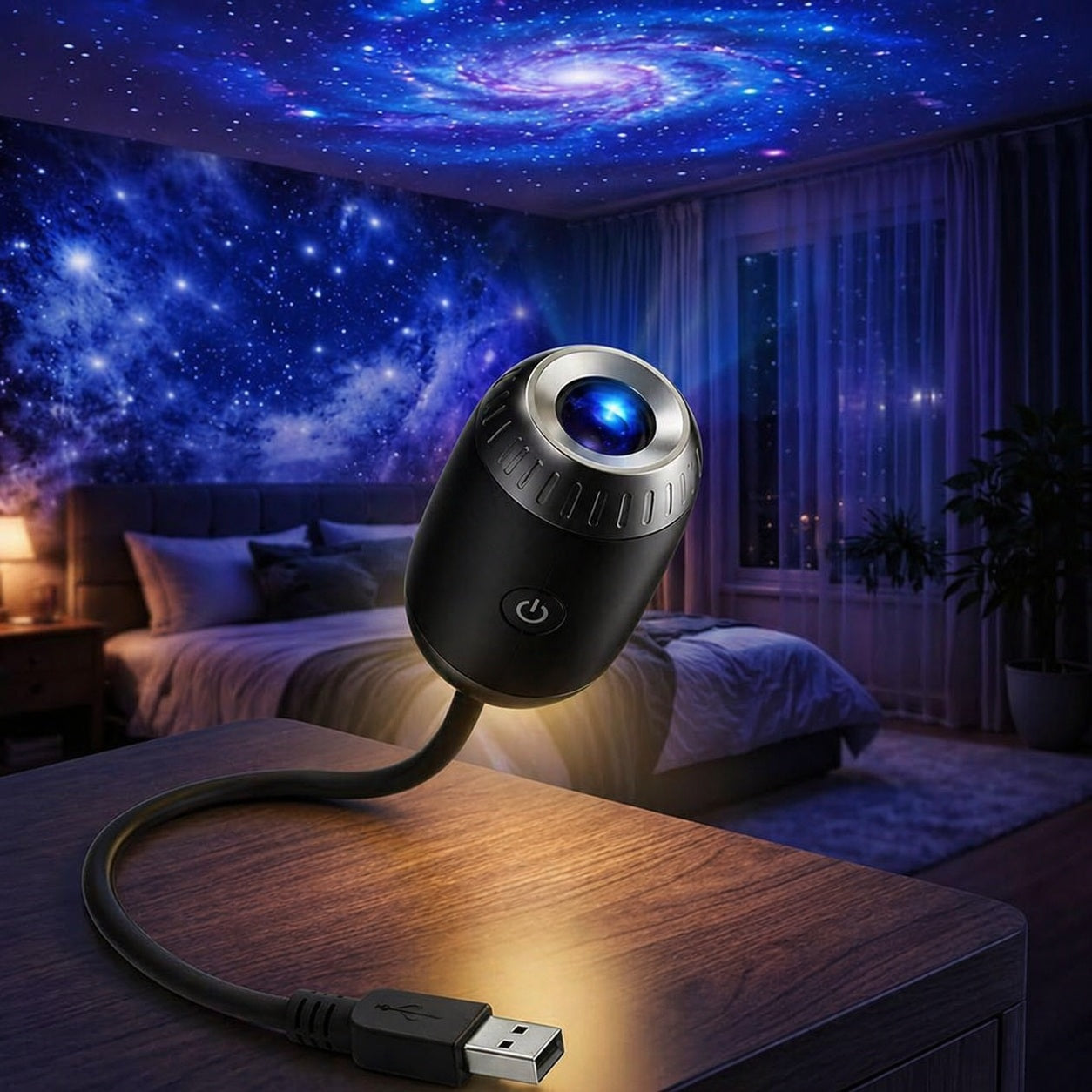 Mini Proyector de Estrellas para ambiente